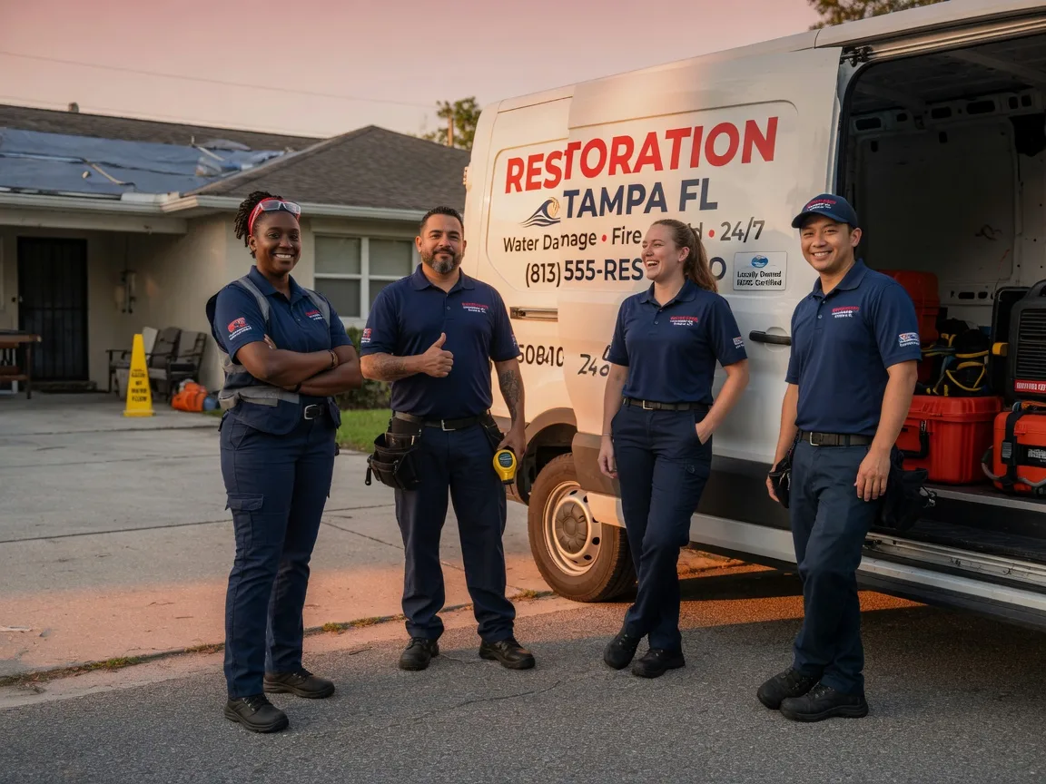 Water Damage Restoration company in Winnebago, NE